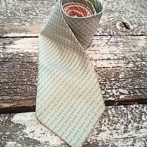Tommy Hilfiger green and pink tie